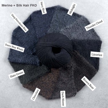 Merino Licorice RMS Knitting for Olive (black)